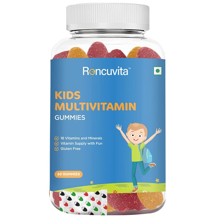 Roncuvita Kids Multivitamin Gummies Strawberry