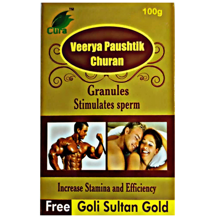 Cura Veerya Paushtik Churan with Sultan Gold Goli Free