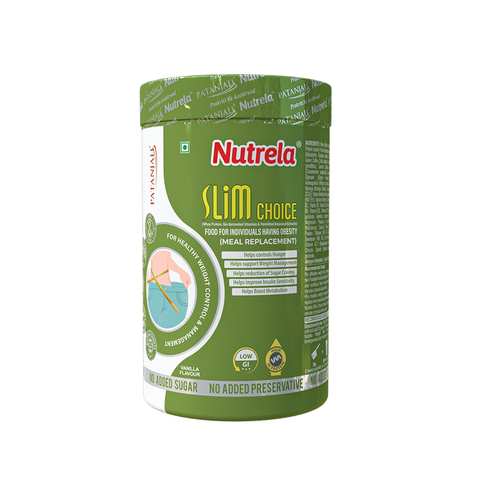 Patanjali Nutrela Slim Choice Powder Vanilla