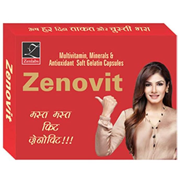 Zenovit Multivitamin,Mineral & Antioxidant Soft Gelatin Capsule