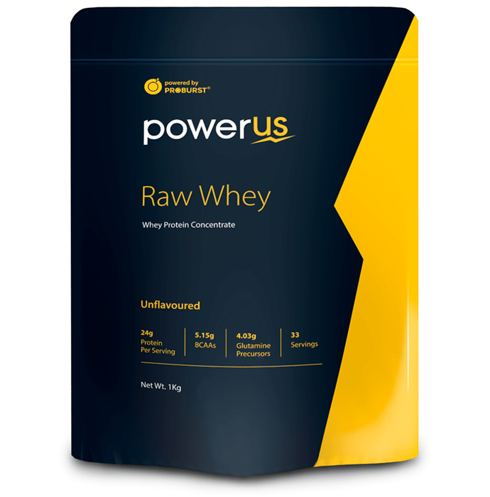Powerus Raw Whey Protein Concentrate Unflavoured