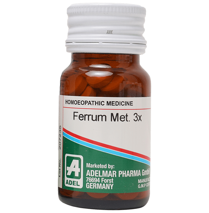 ADEL Ferrum Met Trituration Tablet 3X