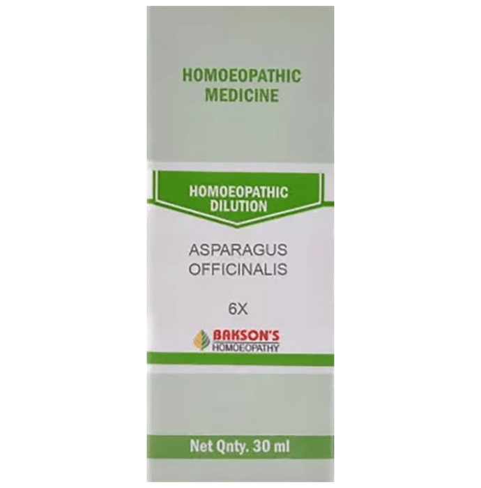 Bakson's Asparagus Officinalis Dilution 6X