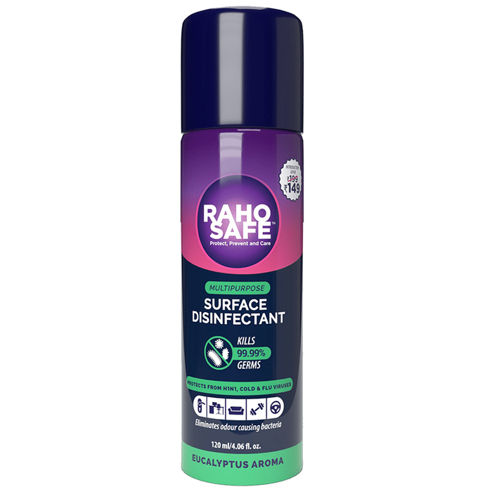 Raho Safe Multipurpose Surface Disinfectant Spray Eucalyptus