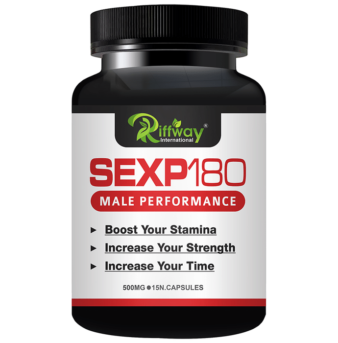 Riffway International SexP 180 Male Performance Capsule