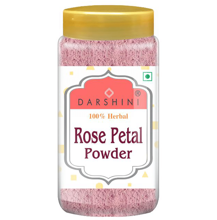 Darshini Rose Petal/Gulab Patti/Rosa Gallica Powder