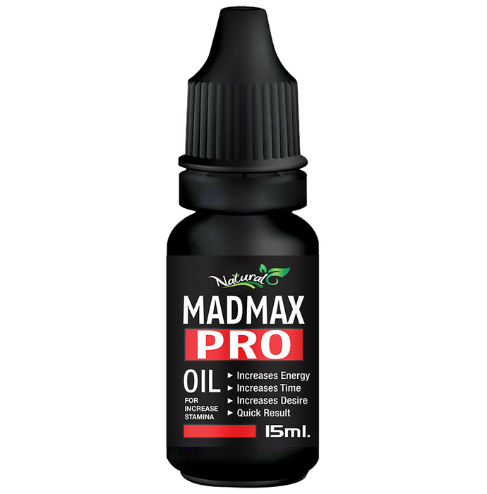 Natural Madmax Pro Oil for Increase Stamina