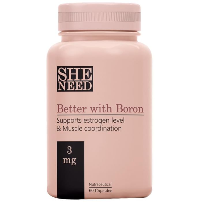 SheNeed Better with Boron 3mg Capsule