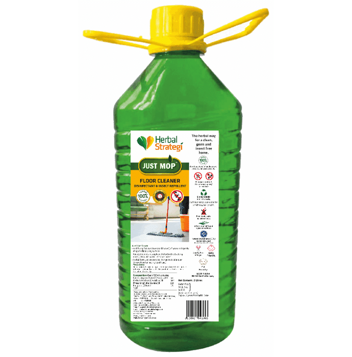 Herbal Strategi Just Mop 100% Herbal Floor Cleaner (Disinfectant & Insect Repellent)