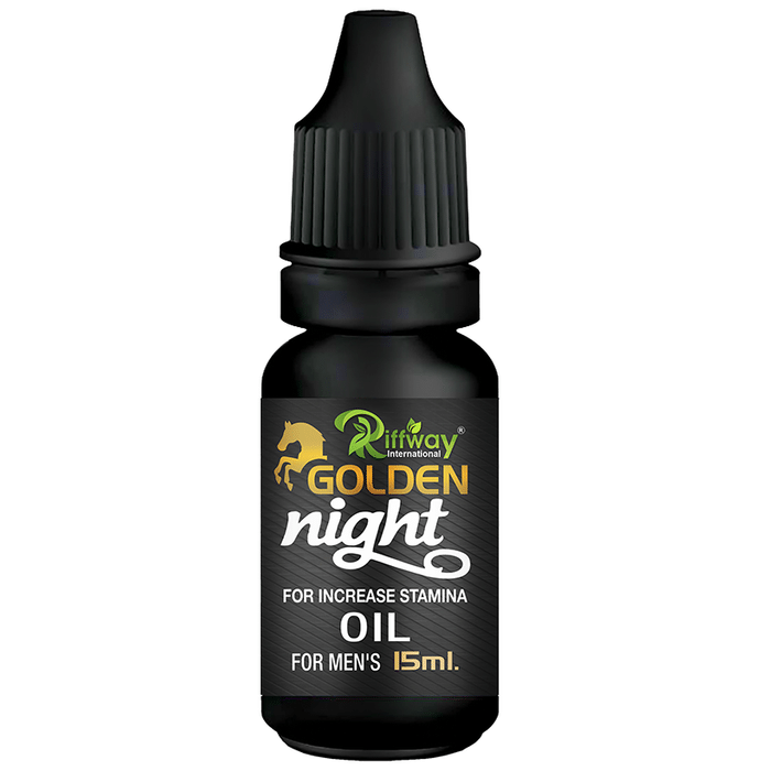 Riffway International Golden Night Oil for Increase Stamina