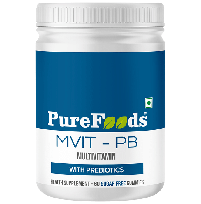 PureFoods Multivitamin Gummies Mixed Fruit Gluten Free