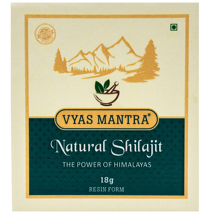 Vyas Mantra Natural Shilajit Resin Form