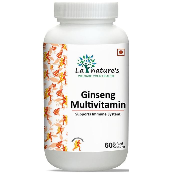 La Nature's Ginseng Multivitamin Softgel Capsules