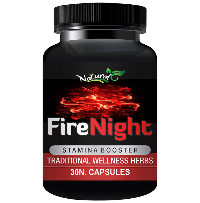 Natural Fire Night Stamina Booster Capsule