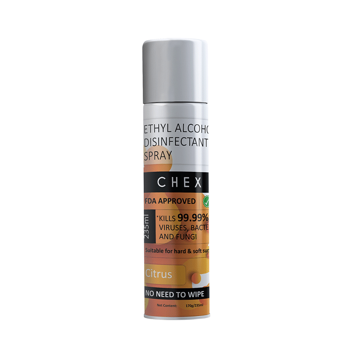 Chex Ethyl Alcohol Disinfectant Spray (235ml Each)