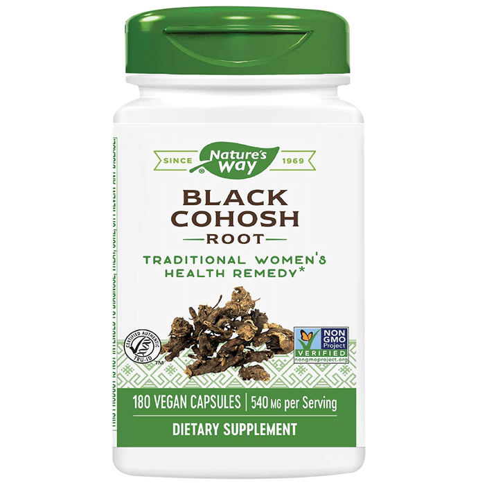 Nature's Way Black Cohosh Root Vegan Capsule