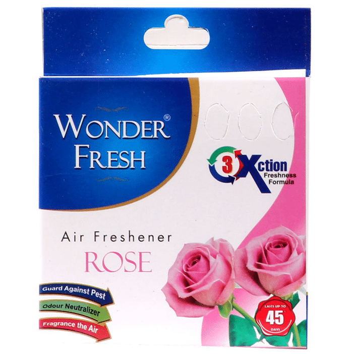 Wonder Fresh Air Freshener (75gm Each) 2 Rose,1 Lavender,1 Jasmine