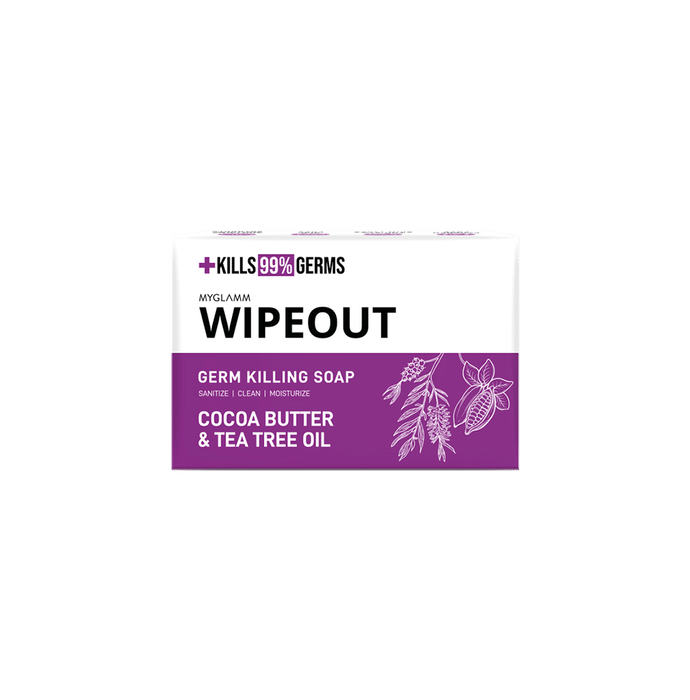 Myglamm Combo Pack of Wipeout Germ Killing Soap (75gm Each)