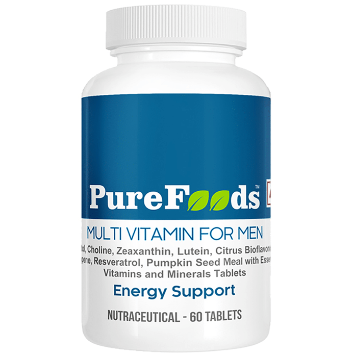 PureFoods Multi Vitamin for Men Tablet Gluten Free