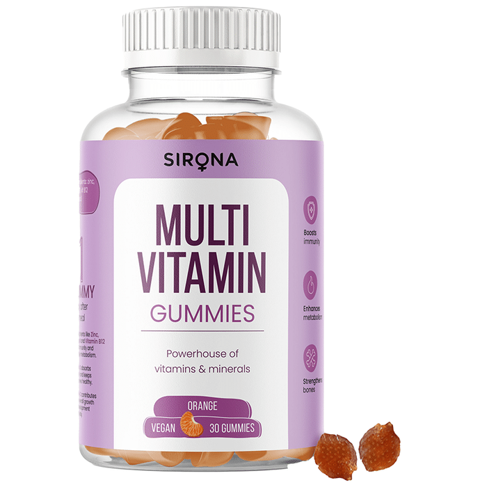 Sirona Multi Vitamin Vegan Gummies Orange
