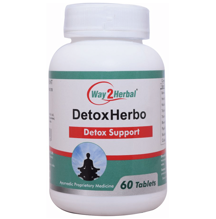 Way2Herbal Detox Herbo Detox Support Tablet