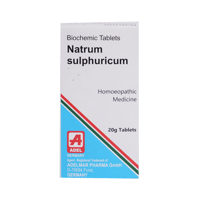 ADEL Natrum Sulphuricum Biochemic Tablet 30X