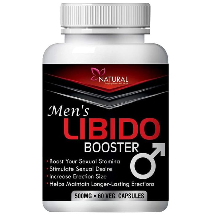 Natural Men's Libido Booster 500mg Veg Capsule