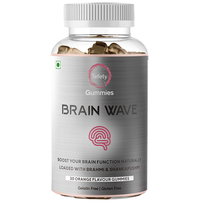 Tefety Brain Wave Gummies Orange