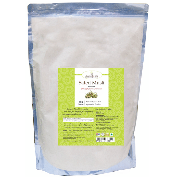 Ayurvedic Life Safed Musli Powder