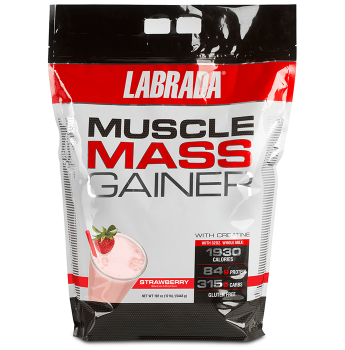 Labrada Nutrition Muscle Mass Gainer Strawberry