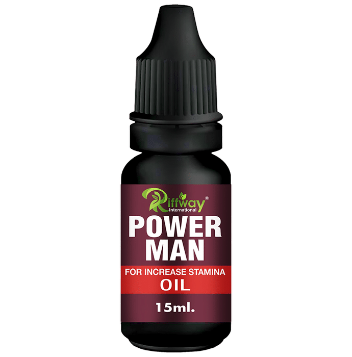 Riffway International Power Man for Increase Stamina Oil