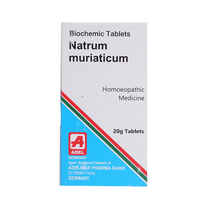 ADEL Natrum Muriaticum Biochemic Tablet 12X