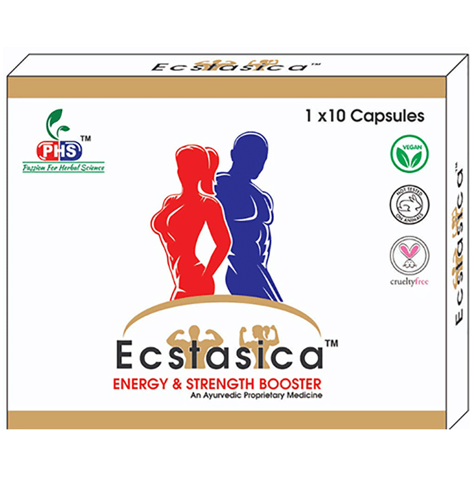 PHS Ecstasica Energy & Strength Booster Capsule