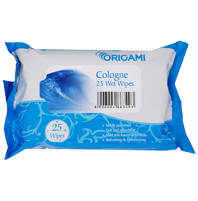 Origami Cologne Wet Wipes