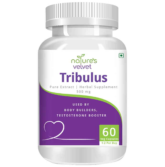 Nature's Velvet Tribulus Pure Extract 500mg Capsule