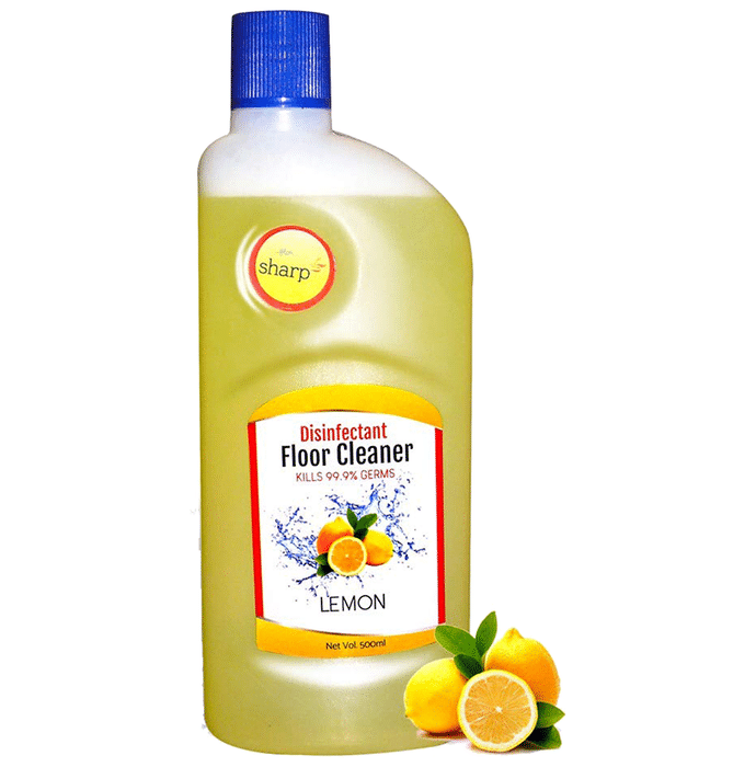 FLOH Sharp Disinfectant Floor Cleaner (500ml Each) Lemon