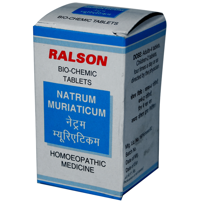 Ralson Remedies Natrum Muriaticum Biochemic Tablet 200X