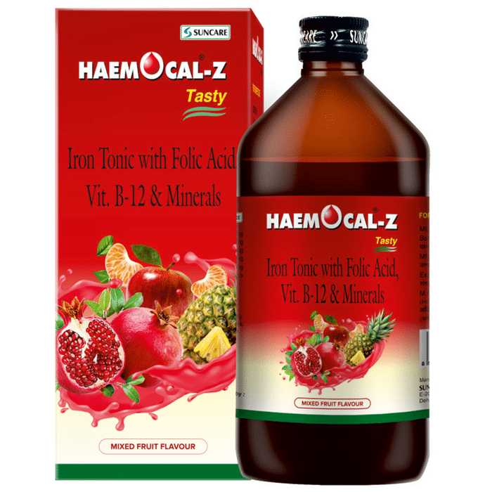Haemocal-Z Syrup Mixed Fruit