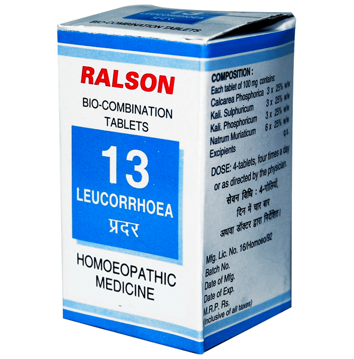 Ralson Remedies Bio-Combination 13 Tablet