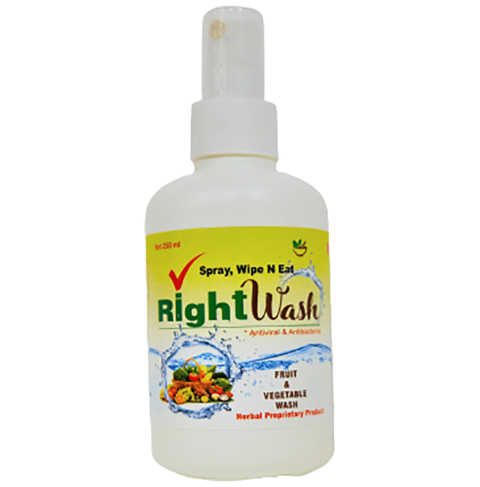 RightWash Spray,Wipe N Eat Fruit & Vegetable Wash