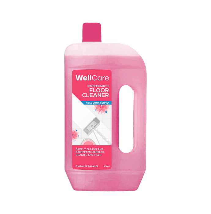 WellCare Disinfectant + Floor Cleaner Floral Fragrance