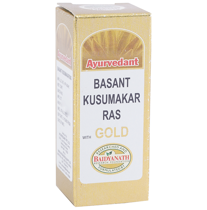 Ayurvedant Basant Kusumakar Ras with Gold Tablet