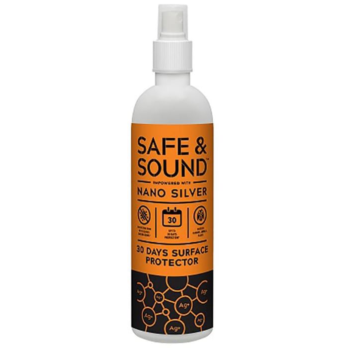 Safe & Sound Nano Silver 30 Days Surface Protector with Spray Bottle