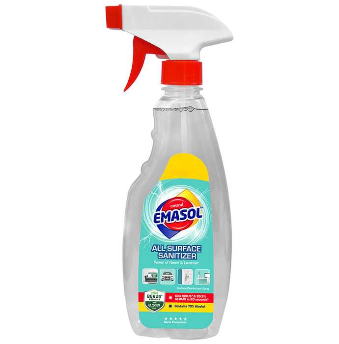 Emasol All Surface Sanitizer Spray (500ml Each)