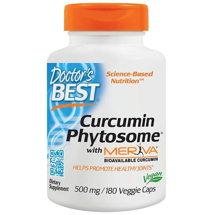 Doctor's Best Curcumin Phytosome with Meriva 500mg Veggie Capsule