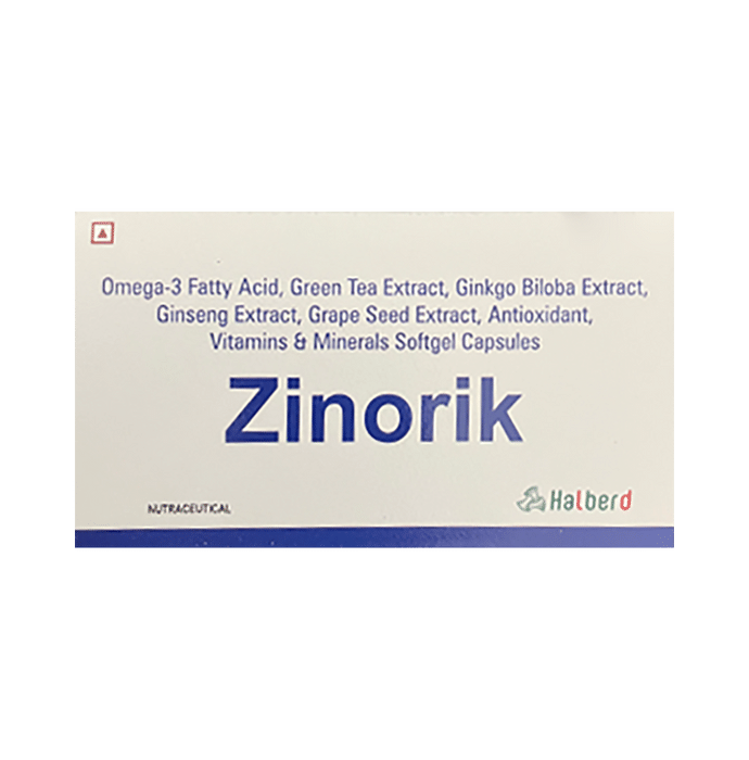 Zinorik Soft Gelatin Capsule