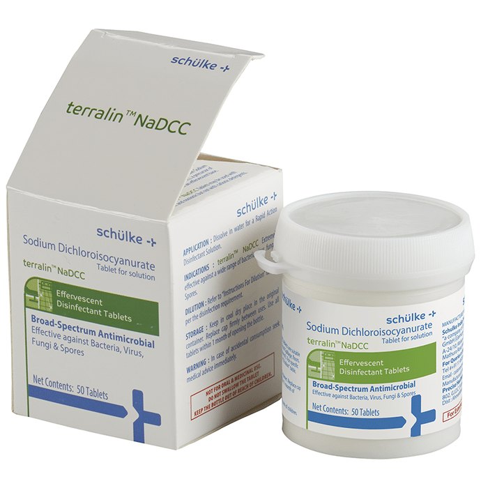 Schulke Terralin NaDCC Effervescent Disinfectant Tablet