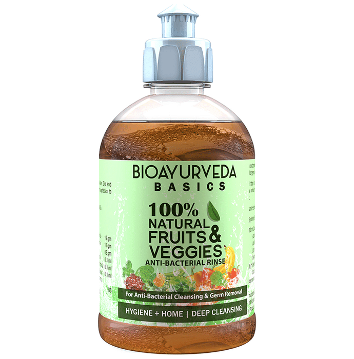 Bioayurveda Basic 100% Natural Fruits & Veggies Anti-Bacterial Rinse