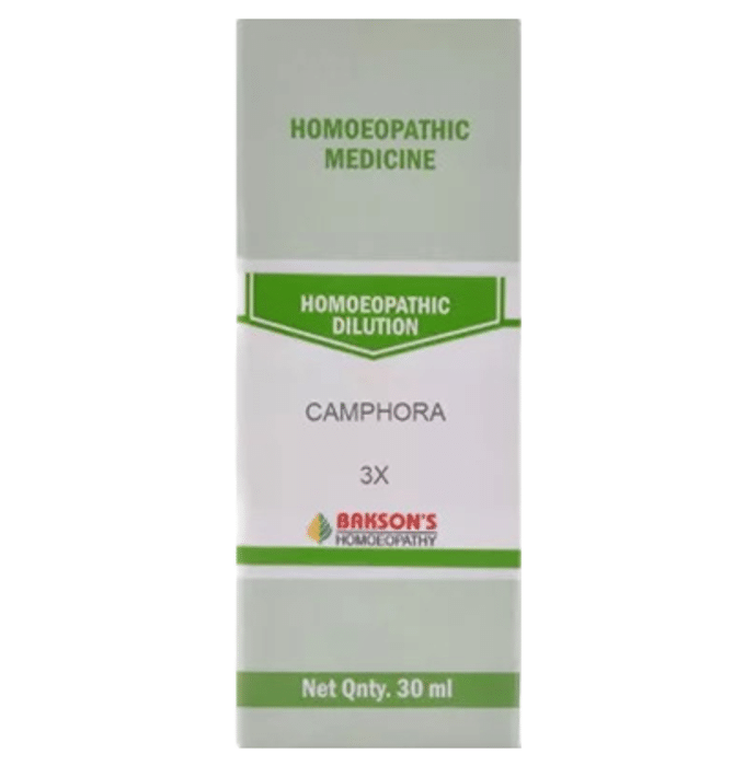Bakson's Camphora Dilution 3X