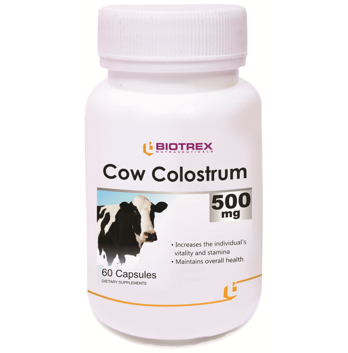Biotrex Cow Colostrum 500mg Capsule